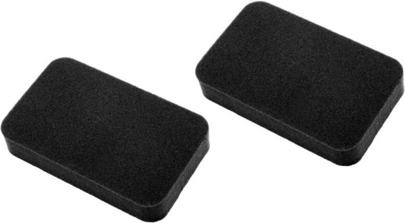 Trade-Shop Schaumfilter / Schaumstoff-Filter / Abluftfilter 125 x 80mm für viele Rowenta Compact Force Cyclonic Staubsau...