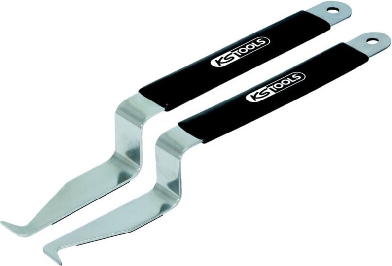 Ks Tools Zierblenden- und Lüftungsgitterentferner-Satz, 2-tlg - 140.2202