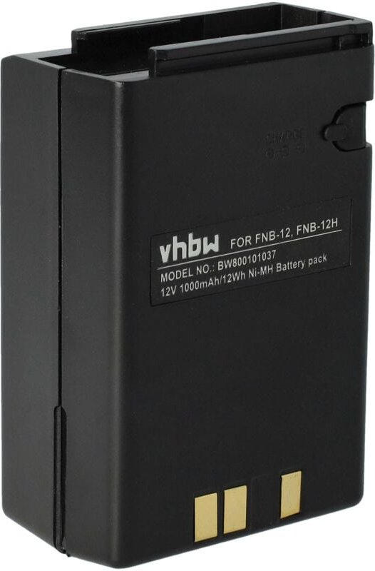 vhbw Akku kompatibel mit Yaesu Vertex FT33R, FT33, FT23R, FT23, FT411 Mark II, FT204, FT20, FT411 Funkgerät, Walkie Talk...