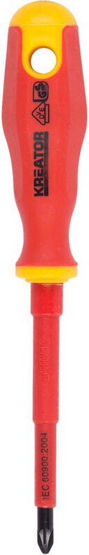 VDE-zertifizierter Kreuzschraubendreher Kreator PZ2 x 100 mm