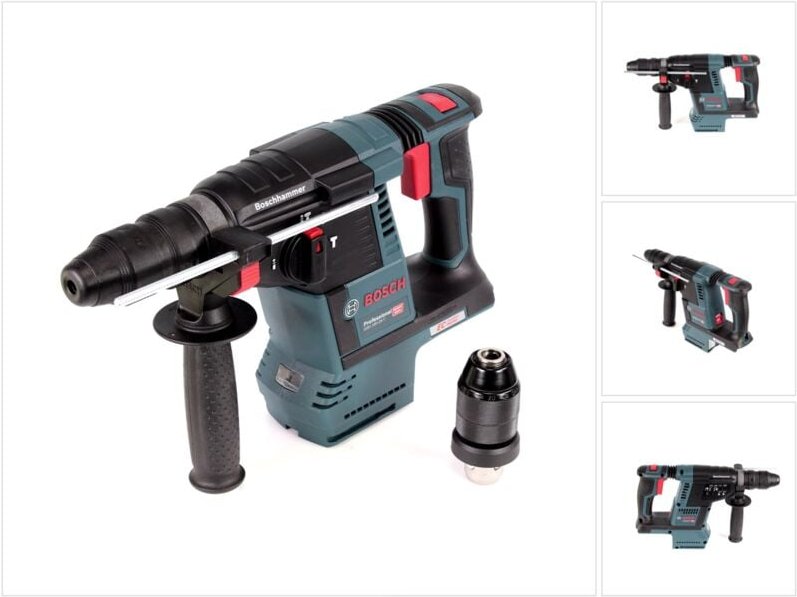 Bosch GBH 18V-26 F Akku Bohrhammer 18V 2,6J SDS-Plus Solo + Schnellwechselbohrfutter - ohne Akku, ohne Ladegerät ( 06119...