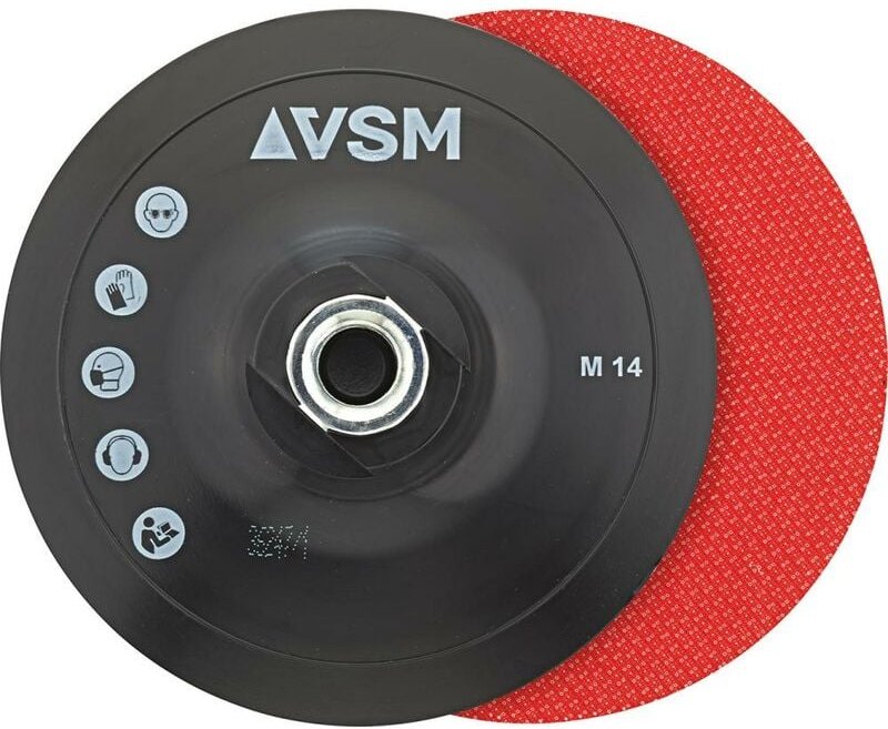 Stützteller Klett M14 125mm VSM