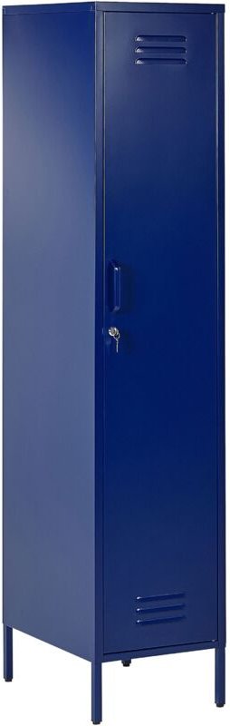 Büroschrank FROME Metall Marineblau