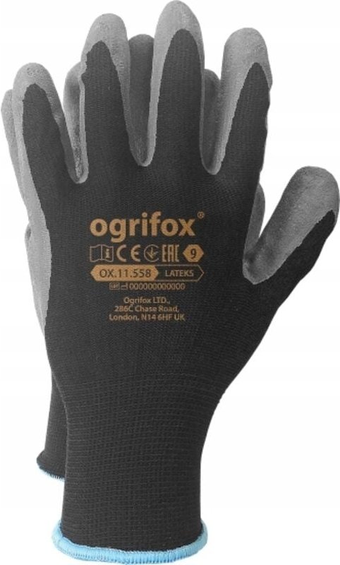 OGRIFOX OX-LATEKS BS9 Arbeits-/Gartenhandschuhe