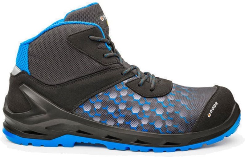 Base i-Robox Blue Top B1209B S3 ESD SRC Hohe Sicherheitsschuhe - 45 EU