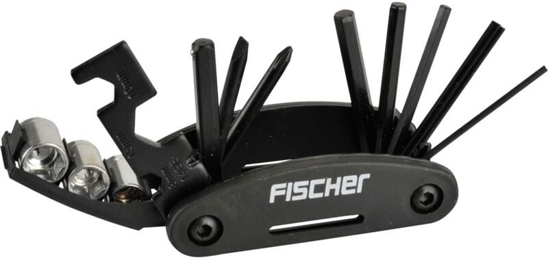 Fischer Fahrrad - Fischer Faltwerkzeug Profi 15 teilig Fahrradwerkzeug & Flickzeug