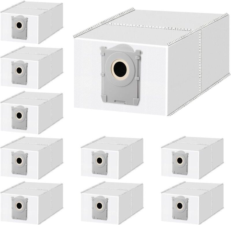 10 Stück 4L Staubbeutel für Ecovacs DEEBOT X8 PRO Omni / X8 OMNI / X9 PRO Omni / T50 PRO Omni / T50 MAX PRO Omni / T50 O...