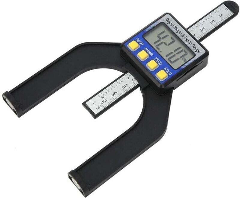 Tiefenmesser, robuster magnetischer Tiefenmesser, für Holzbearbeitungsmessungen