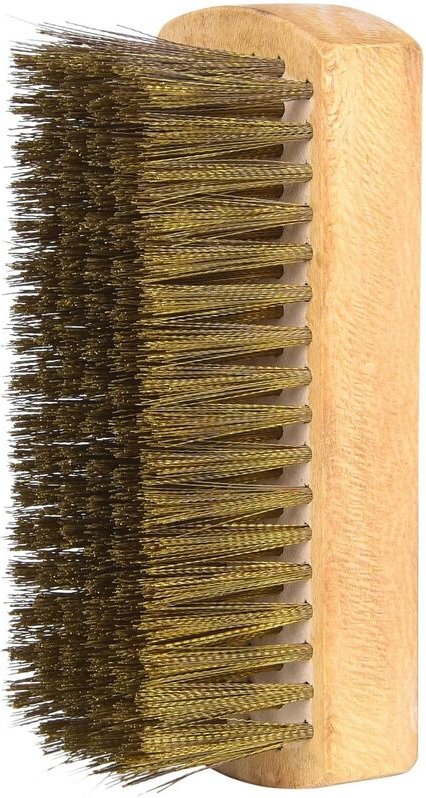 BRONZEplus Bürste, Zinnbronzedraht, gewellt, 125 mm