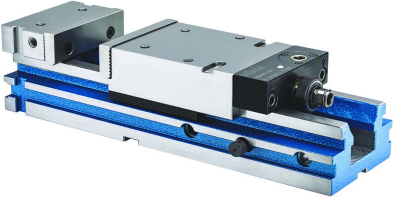 RÖHM NC-Kraftspanner RBAW, Gr. 2, Backenbreite 113, mit Winkeltrieb, Standard