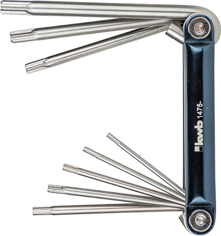 TAMPER-T-Stiftschlüsselsatz, 8-tlg. - KWB