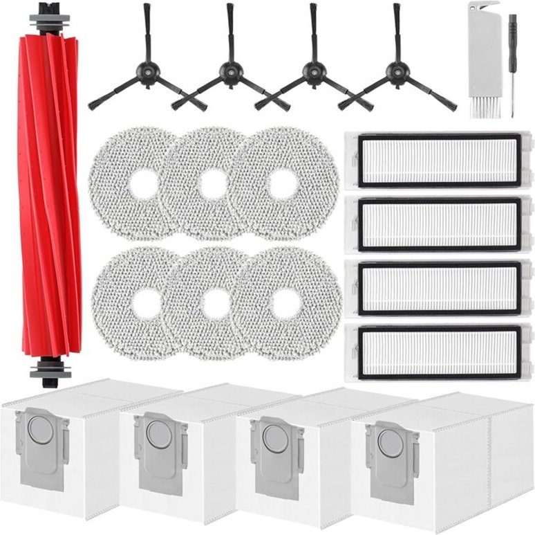 Für q Robot Vacuum Hauptseitenbürste Hepa-Filter