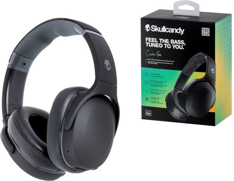 SKULLCANDY Kopfhörer Crusher EVO Over-Ear Wireless Schwarz