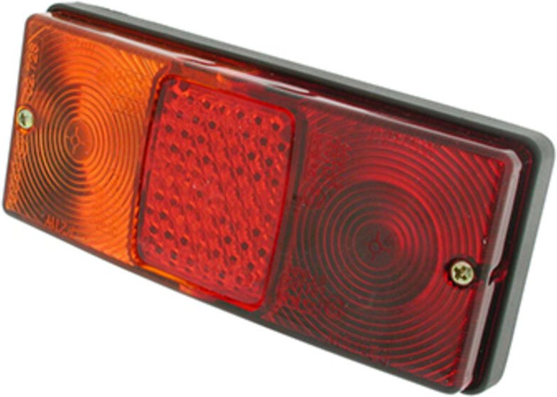 Rücklicht umkehrbar links oder rechts anpassbar - L: 155 mm, H: 60 mm