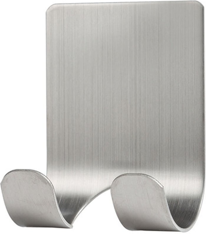 Ahlsen - Rasiererhalter-Klebehaken, 4 Stück, vielseitig verwendbare, selbstklebende, wasserdichte Metallhaken ohne Bohre...