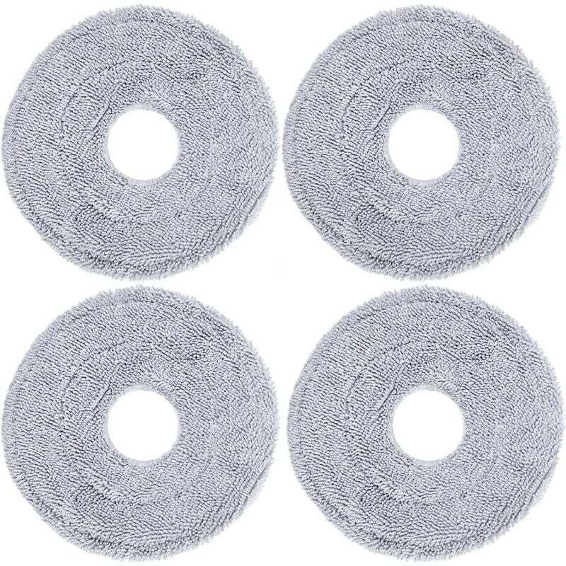 XVX - 4 pizzi Panni per Dreame L10s Pro Ultra Heat, X40 ultra complete, L20 Ultra, L10s Ultra, L10s Plus, L10 Prime