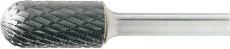 Lukas - HM-Frässtift Form c Walzenrund Kopf ø 12 mm Länge 25 mm Zahnung 4 Inox