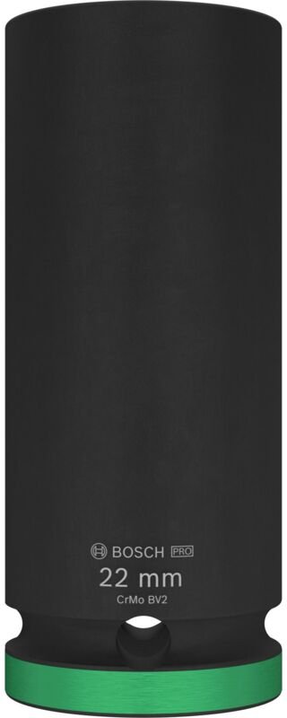 Pro Impact Steckschlüsselsatz, 1/2', 22 mm, tief - Bosch