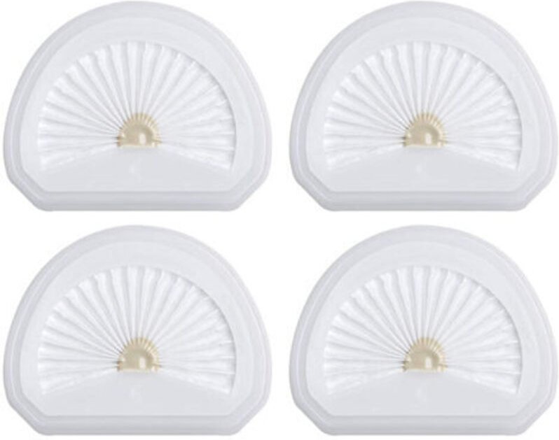 4er-Packung Filter für Handstaubsauger, kompatibel mit Black & Decker VLPF10 Ersatzfiltern und Handstaubsaugern