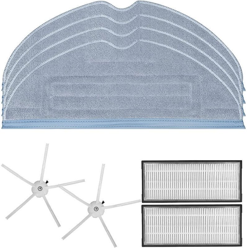 Zubehör für Roborock S7 S7 Plus S7+ S7 Maxv Ultra T7S T7S Plus Saugroboter, Ersatzteile einschließlich Hauptbürste, Rein...