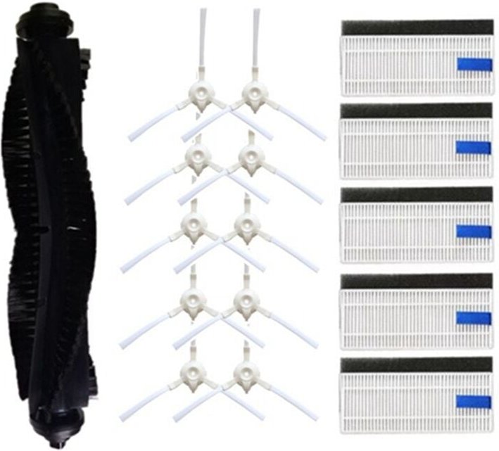 Für X-Plorer Serie 75 RG7687 RR7687WH Robotic Staubsauger Roller Pinsel Seite HEPA-Filter