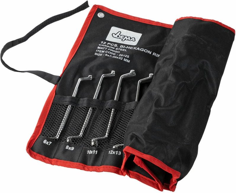 Dema - Doppel-Ringschlüssel-Set 12 tlg. 6-32 mm