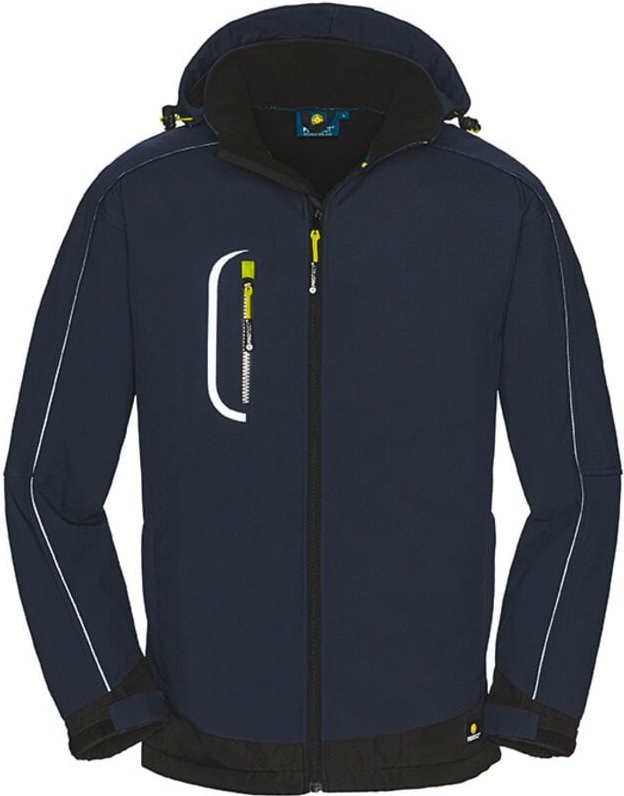 Softshelljacke MONTANA navy/schwarz Größe XS