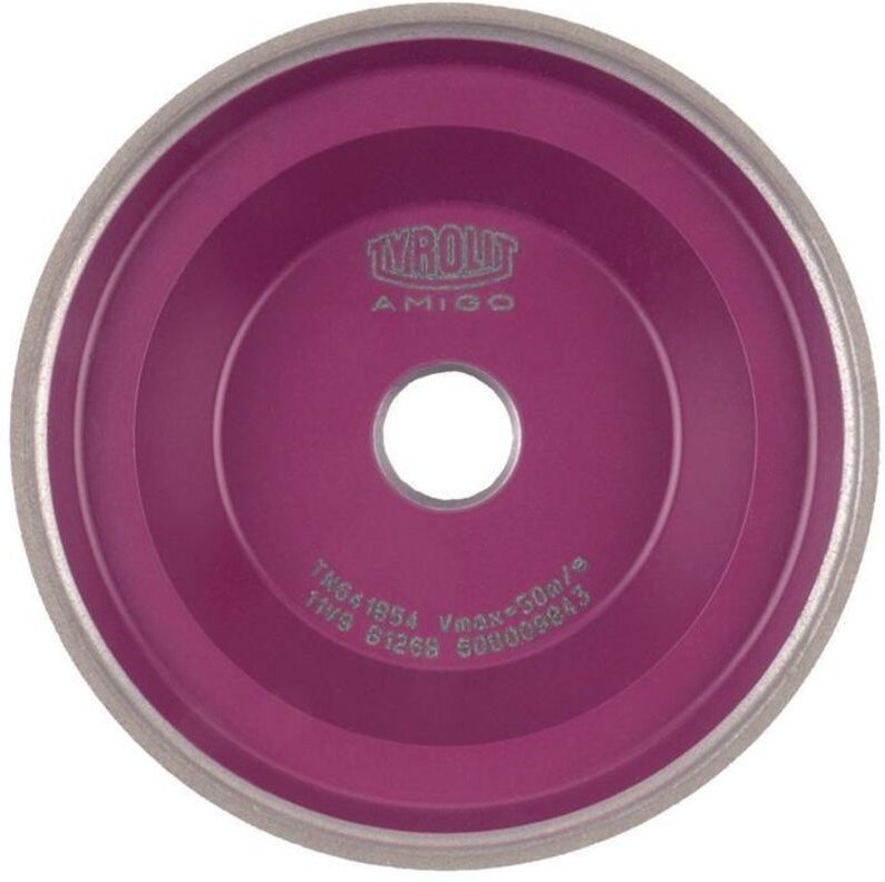 CBN-Topf-Schleifscheibe DxTxH (mm), 100x35x20, Typ: B126, 597240 B126 - Tyrolit