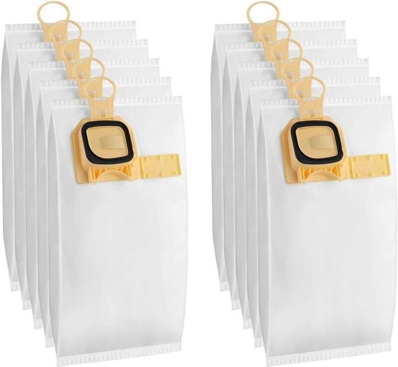10 kompatible Staubsaugerbeutel für Vorwerk Folletto VK140 VK150 – Gelb