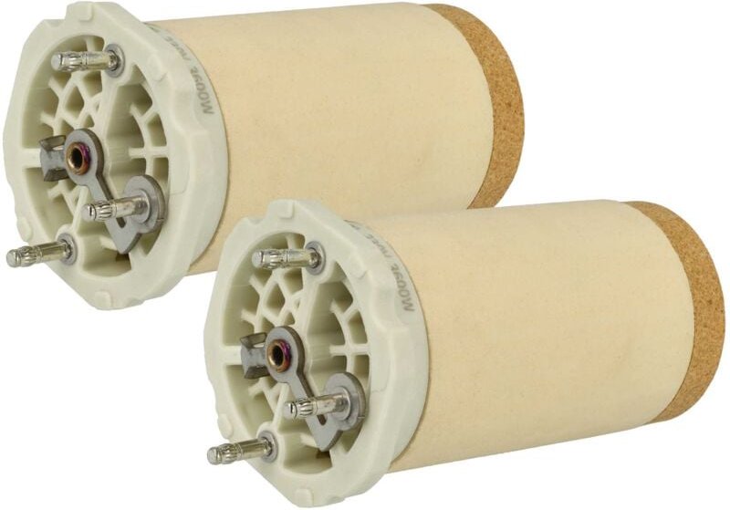 vhbw 2x Heizelement kompatibel mit Leister HOTWIND PREMIUM, SYSTEM Heißluftschweißpistole - 3600 W, Keramik Heizkern, 5,...