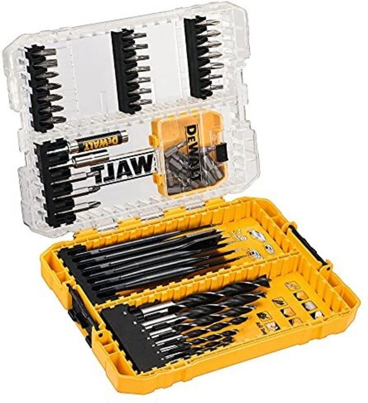 Thumbnail - Dewalt Bit und Holzbohrer-Set 57-tlg. im Tough Case