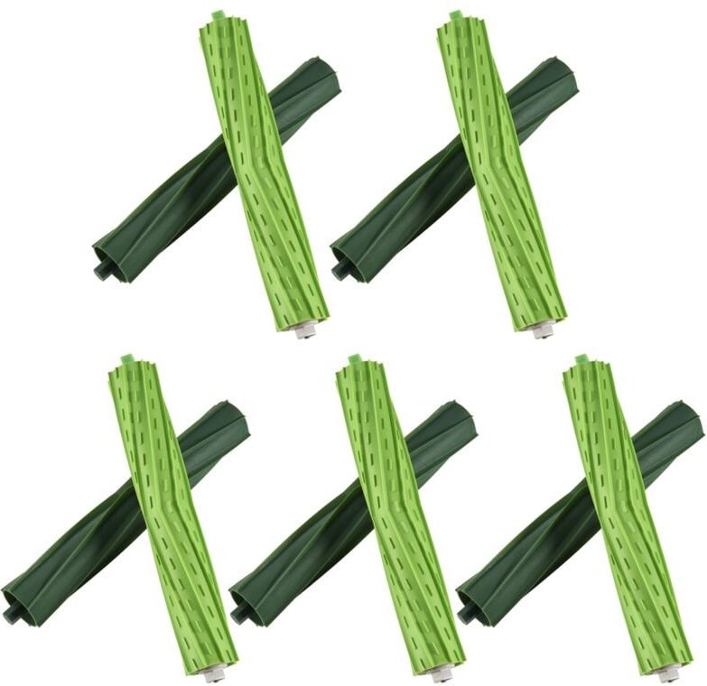 5 SäTze Walzen BüRsten Teile Kompatibel für I3 I3+ I6+ I7 I7+ E5 E6 E7 Staubsauger ZubehöR