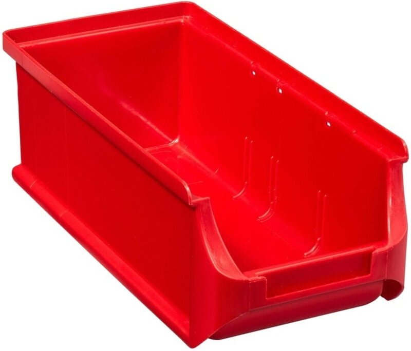 Stapelsichtboxen ProfiPlus Box 2L 10,2 x 21,5 x 7,5 cm rot Aufbewahrung - Allit