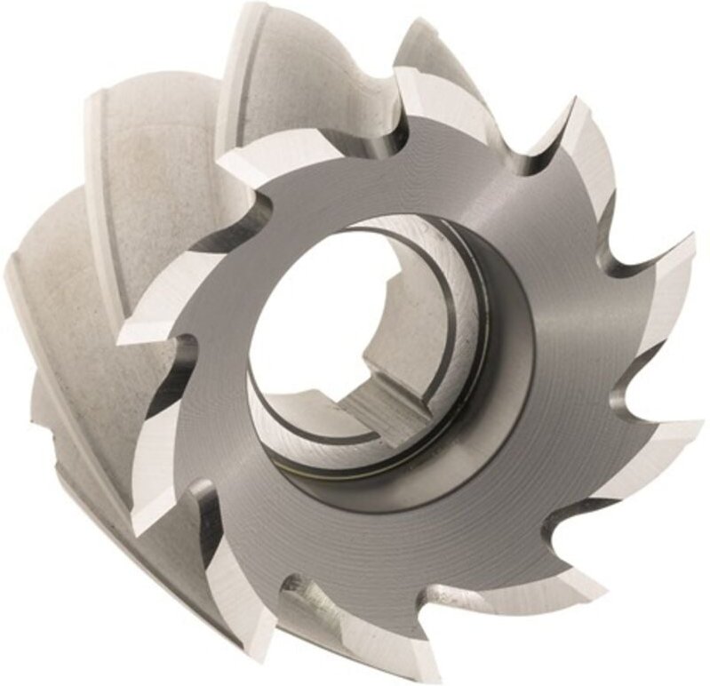 Walzenstirnfräser din 1880 Typ n Nenn-Ø 80 mm HSS-Co5 Schneidenanzahl 10