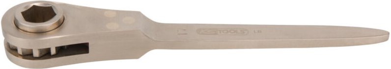 KS Tools BRONZEplus Bauknarre, 6-kant, mit Zentrierspitze 32 mm