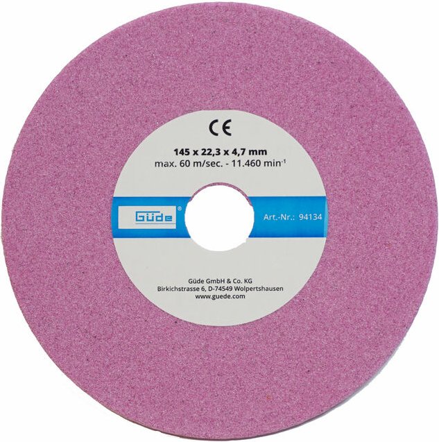 Güde - Schleifscheibe / Schleifmittel 145/22,3/4,7 zu Sägekettenschärfgerät P2500