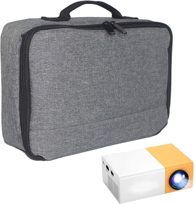 Mini-Projektor-Tragetasche – Tragetasche, Etui und Zubehör für Projektoren, Schutzhülle und Tragetasche mit Griff