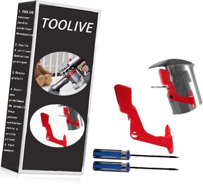 Robuster Auslöseschalter für Dyson V11/V10 Staubsauger. Verbessertes Reparaturset für den Ein-/Ausschalter (1 Knopf + 1 ...
