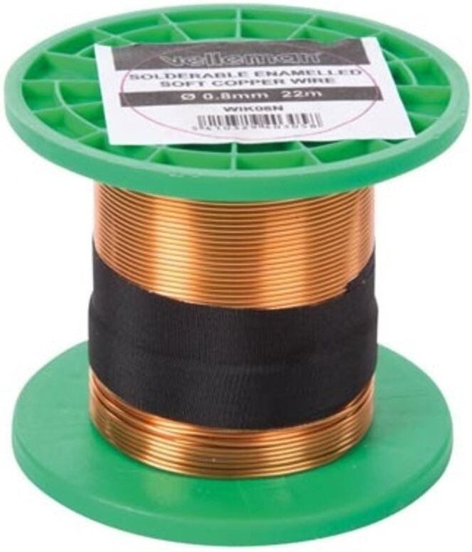 Velleman - wickeldraht Ø0.8mm - 22m - 0.75 Ohm