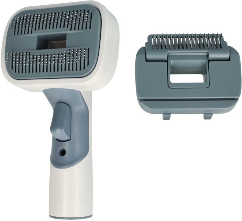 vhbw 2-in-1 Tierhaar-Bürste kompatibel mit Dirt Devil M5090-9, M5090-6, M5090-8, M5090-7 Staubsauger - Für 32 mm Rundans...