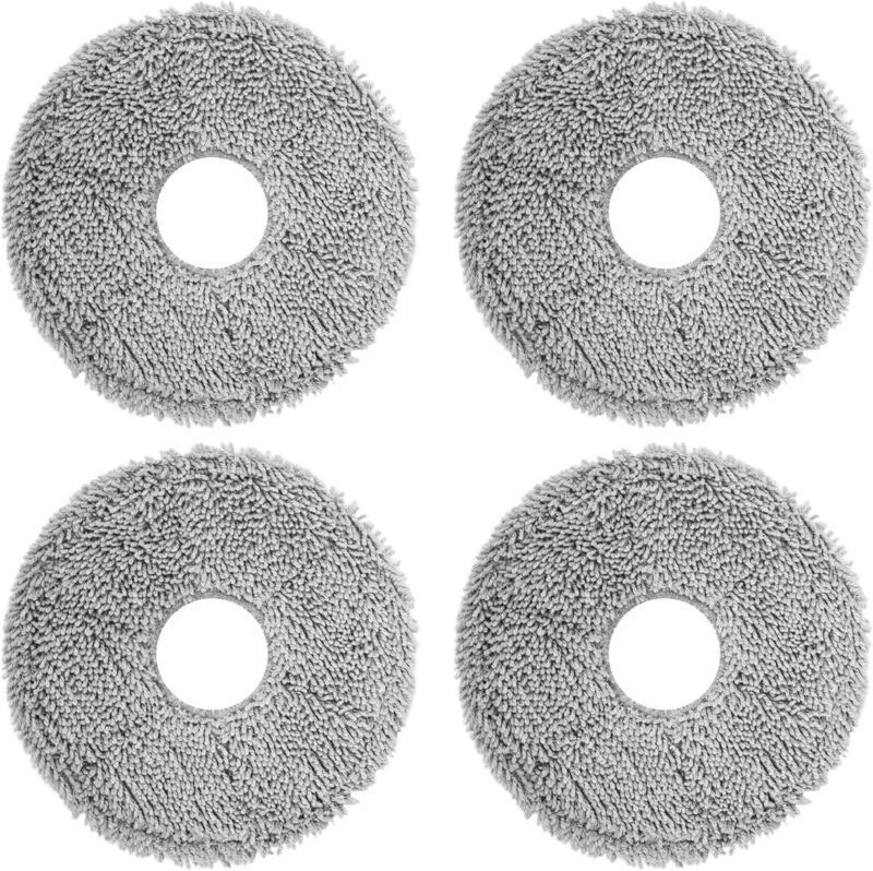 4er-Pack Ersatzreinigungstücher für iRobot Roomba Plus 405 Combo-Roboter/505 Combo-Roboter, für Dreame X40 Ultra Complet...