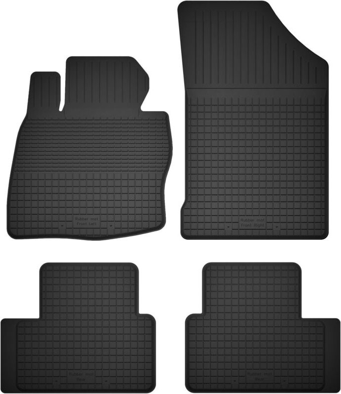 Gummi-Automatten, 4er-Set, Universalmodell: Kia eNiro / Niro EV Crossover (2016-)