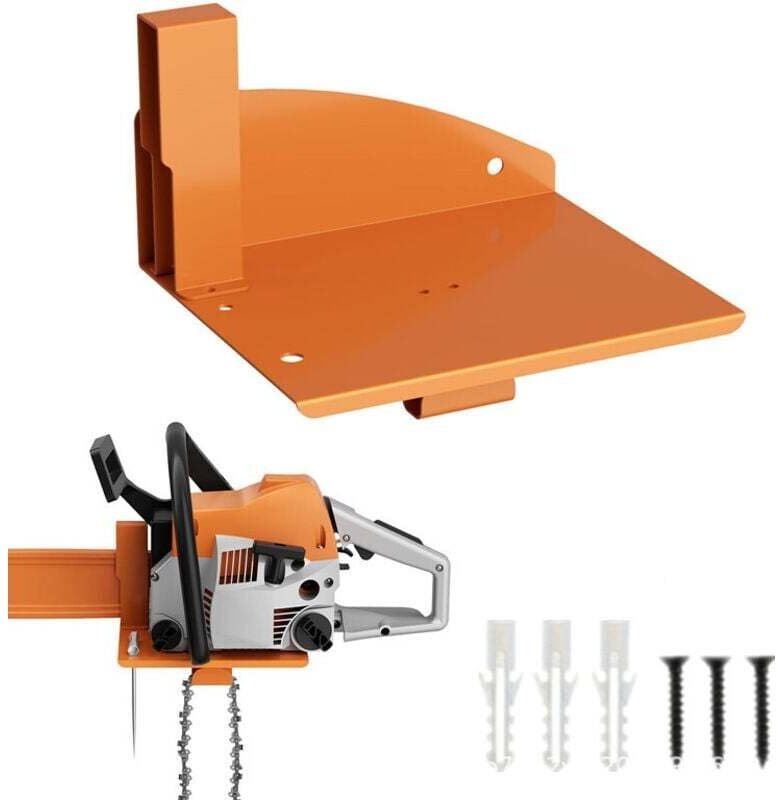 Supporto per motosega, supporto da parete per motosega Stihl MS250, MS251, MS170, MS171, MS172, robusto supporto per gar...