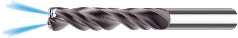 Bohrreibahle vhm TiALN Schaft ha 5xD 6mm Format