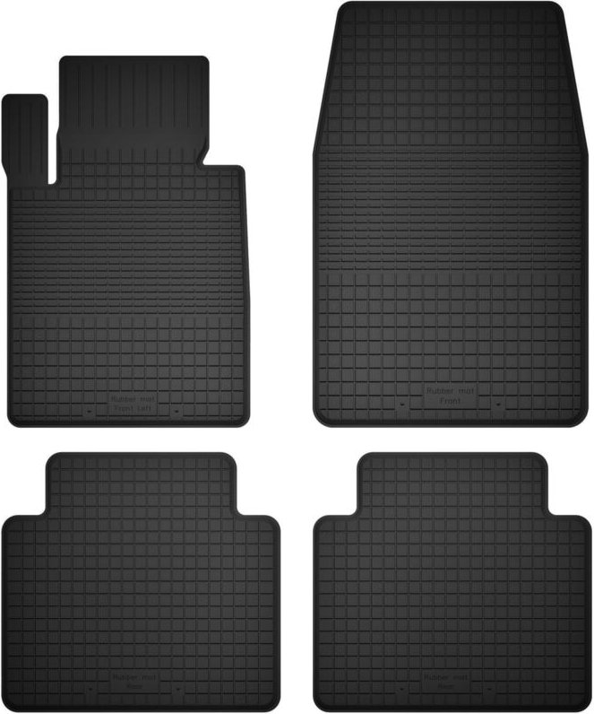 Gummi-Automatten, 4er-Set, Universalmodell: Mitsubishi Eclipse IV Coupé (2006-)