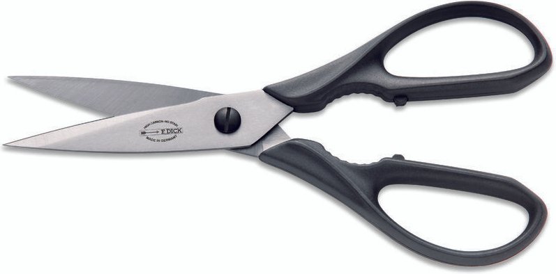 F.dick - Dick Küchenschere Schere mit Kunststoffgriff, Länge 200 mm, Haushaltsschere