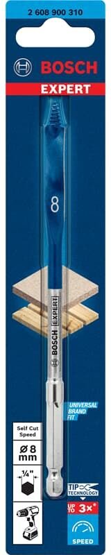 Bosch - Expert SelfCut Speed Flachfräsbohrer 8 x 152 mm - 2608900310