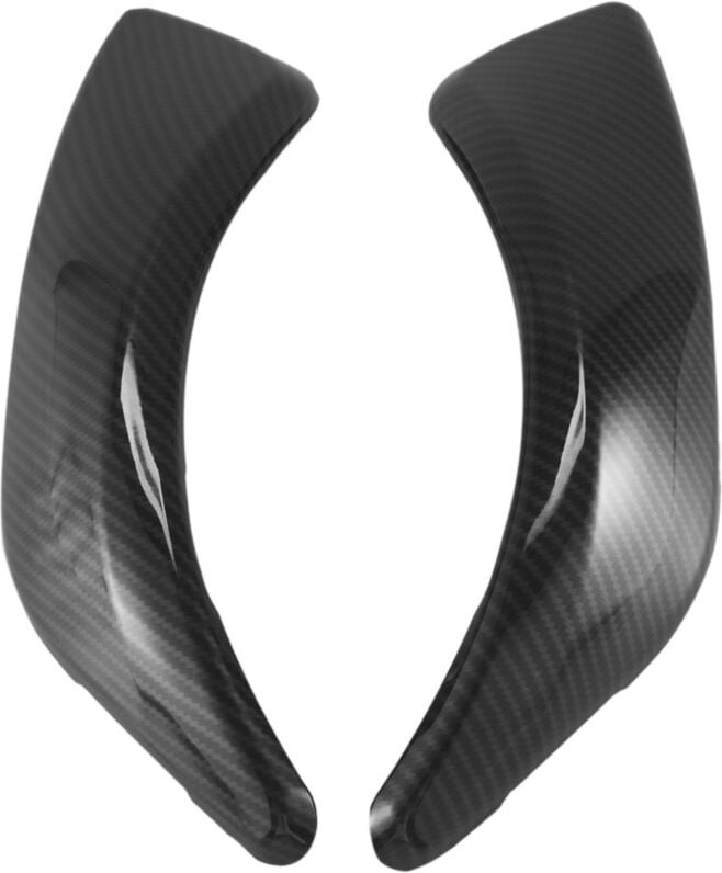 Tlily - 2 StüCk Kohle Faser Auto Innen TüR Trim Ziehen Grab Panel Abdeckung FüR- F20 F22 F23 12-18