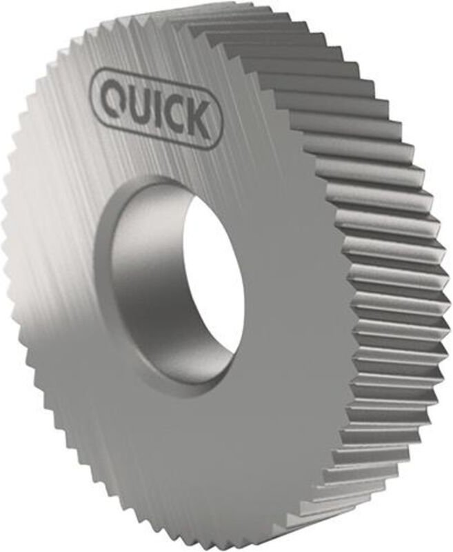 QUICK Rändelrad PM BR 15Grad 8,9x2,5x4 H7 P0,4