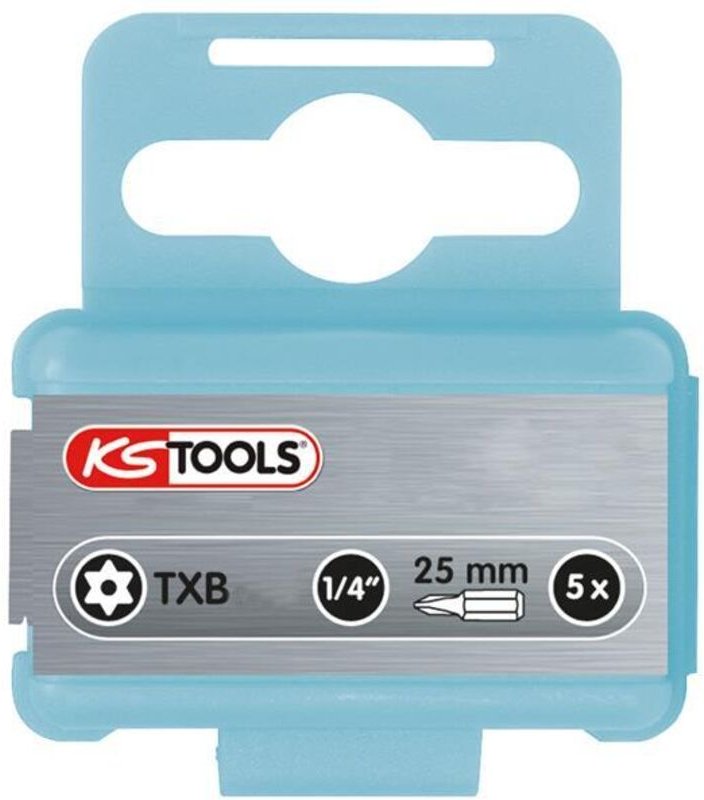 1/4' edelstahl Bit, 25mm, TB30, 5er Pack